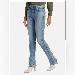 Frame - Le Drew High Rise Straight Leg - Size 27 - Cascade Blue - NWOT